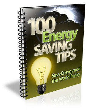 100 Energy Saving Tips eBook