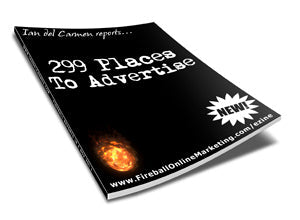 299 Places To Advertise eBook
