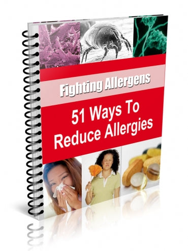 51 Ways to Reduce Allergies eBook