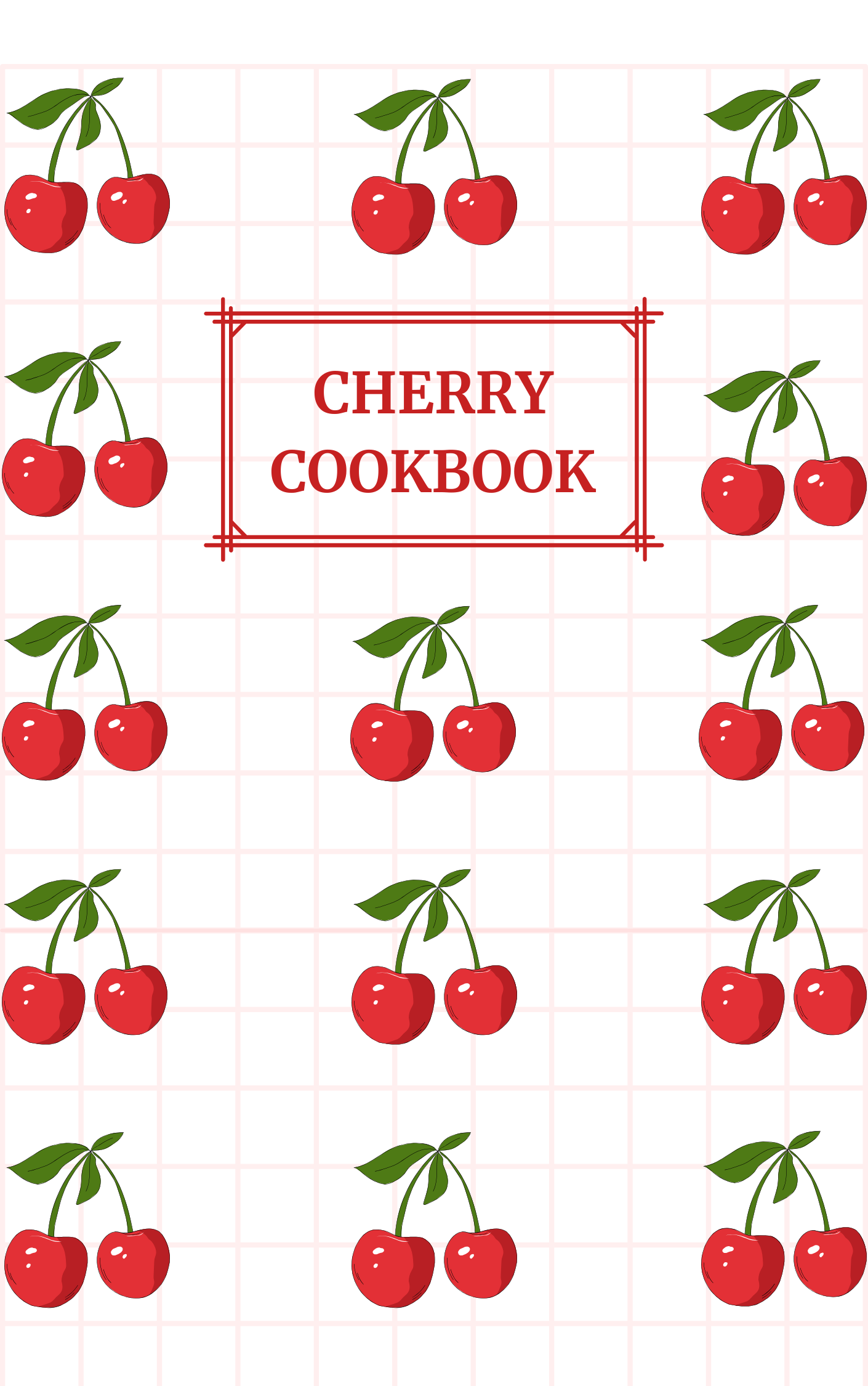 Cherry Cookbook eBook