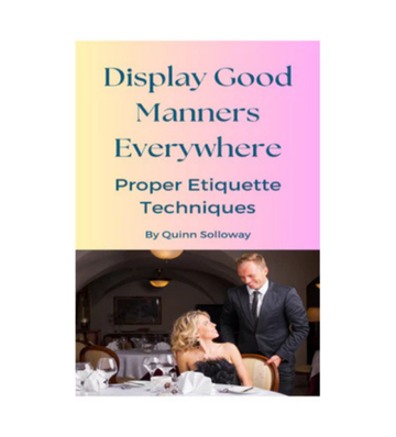 Display Good Manners Everywhere eBook