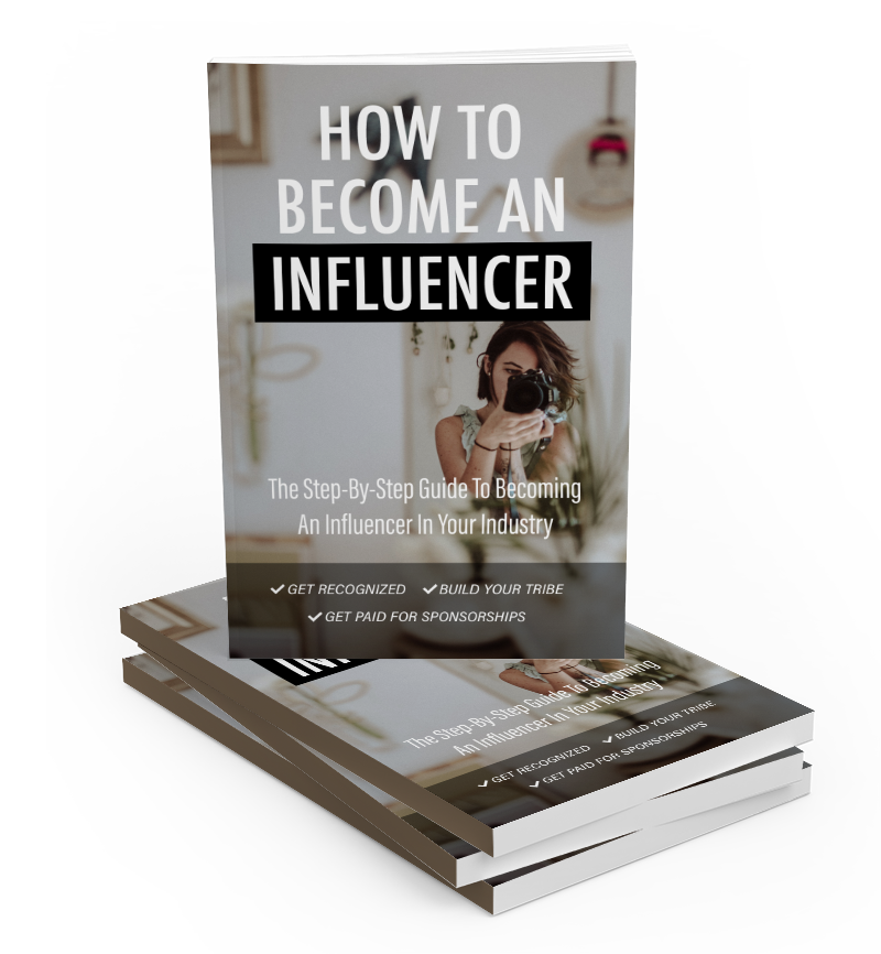 How To Become An Influencer eBook