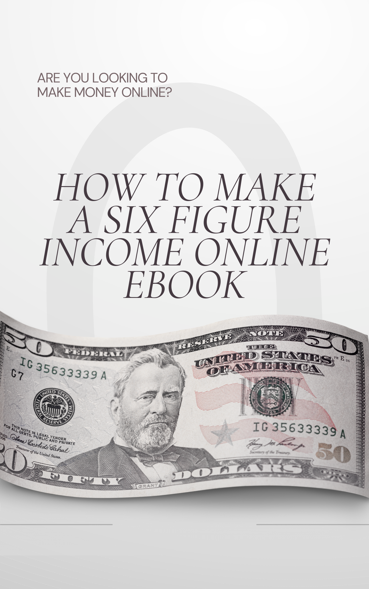 How to Make a Six Figure Income Online eBook