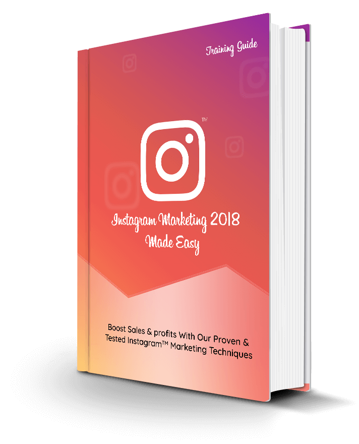 Instagram Marketing 2018 Made Easy eBook