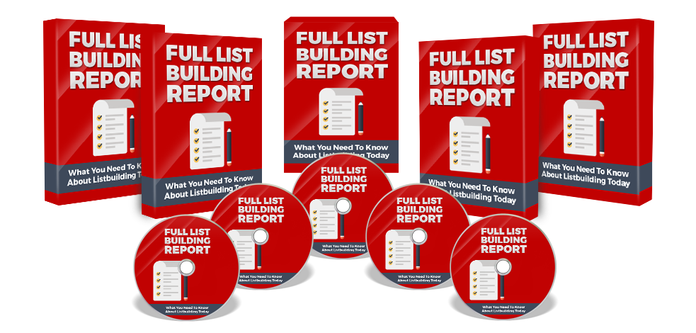 List Building Report eBook