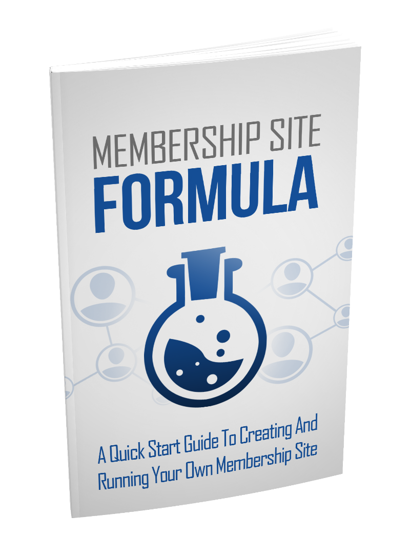 Membership Site Formula eBook