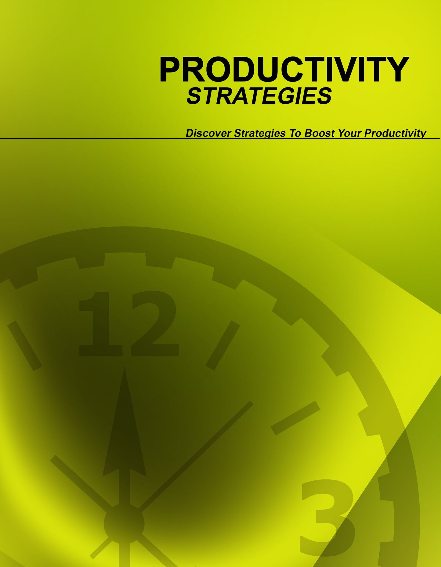 Productivity Strategies eBook