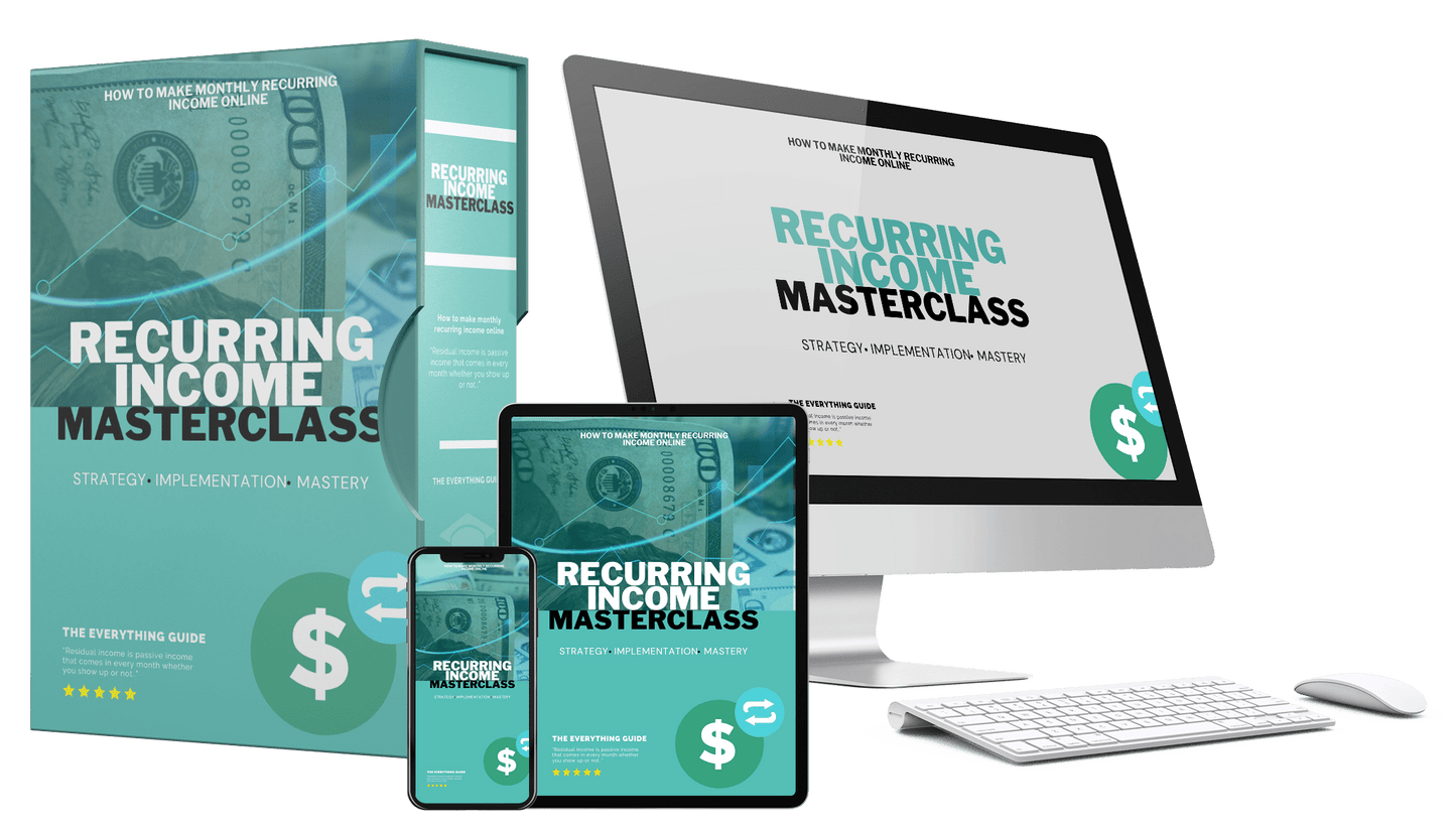 Recurring Income Masterclass eBook