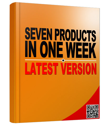 Seven Products in One Week eBook