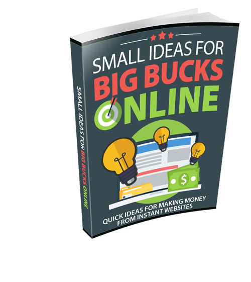Small Ideas For Big Bucks Online eBook