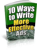 10 Ways To Write More Effective Ads eBook