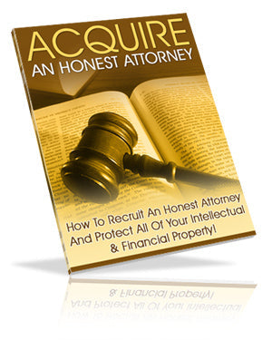 Acquire An Honest Attorney eBook