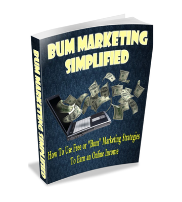 Bum Marketing Simplified eBook