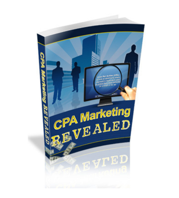 CPA Marketing Revealed eBook