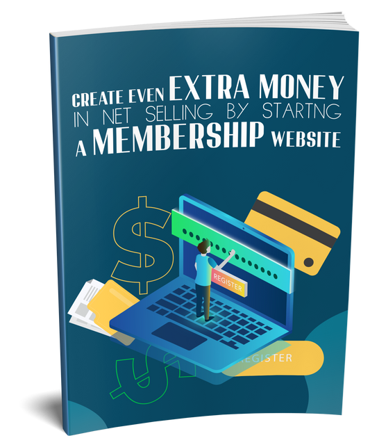Create Extra Money Online Selling Membership Website eBook