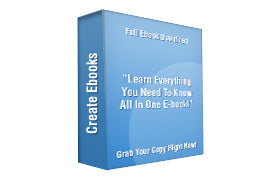 Create Information Products eBook