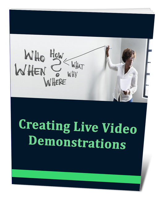 Creating Live Video Demonstrations eBook