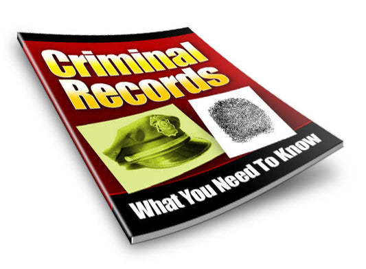 Criminal Records eBook