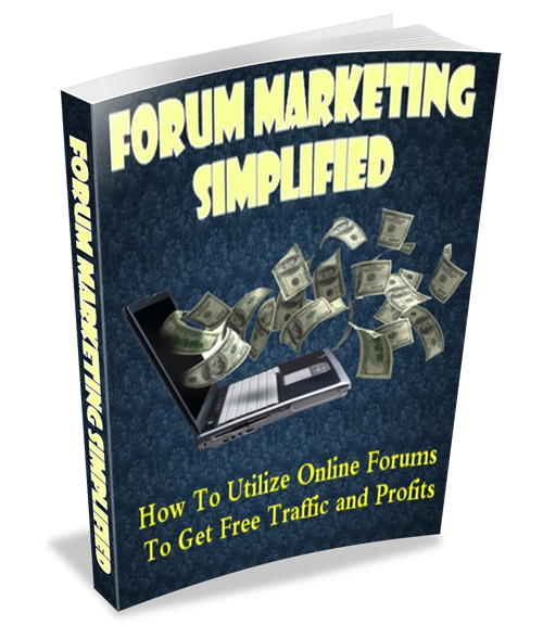 Forum Marketing Simplified eBook