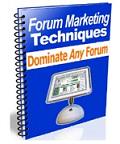 Forum Marketing Techniques eBook