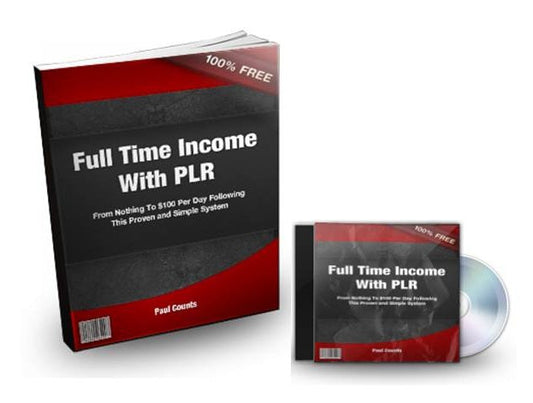 Full Time PLR Income Final eBook