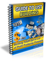 Guide to List Building eBook
