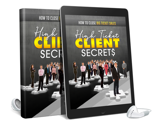 High Ticket Marketing Secrets AudioBook and eBook