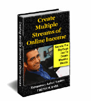 How To Create Multiple Streams Of Online Income eBook