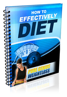 How To Effectively Diet eBook
