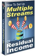 How To Set Up Multiple Streams Of Residual Income eBook