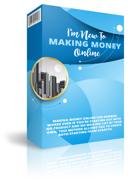 I'm New To Making Money Online eBook