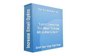 Increase Email Optins eBook