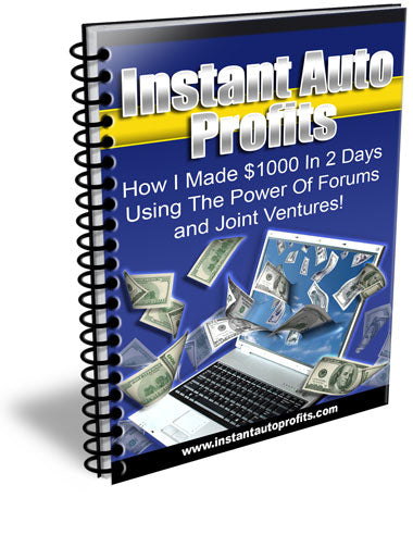Instant Auto Profits Guide Plus Video eBook