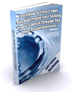Learn How To Create Your Own Fast Selling Products eBook