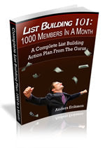 List Building 101 eBook