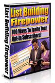 List Building Firepower eBook