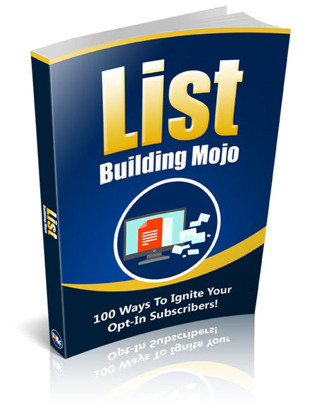 List Building Mojo eBook