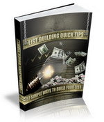 List Building Quick Tips eBook