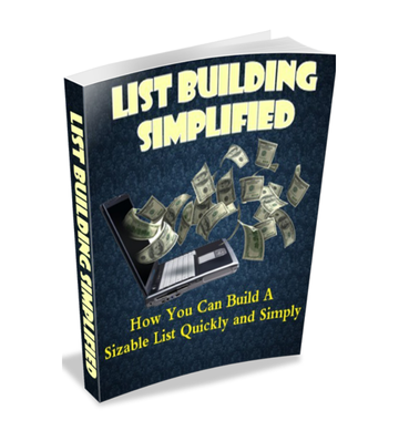 List Building Simplified eBook