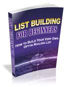 List Building for Beginners eBook