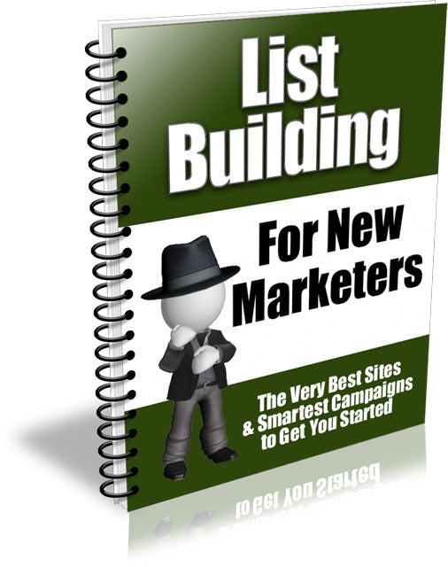 List Building for New Marketers eBook