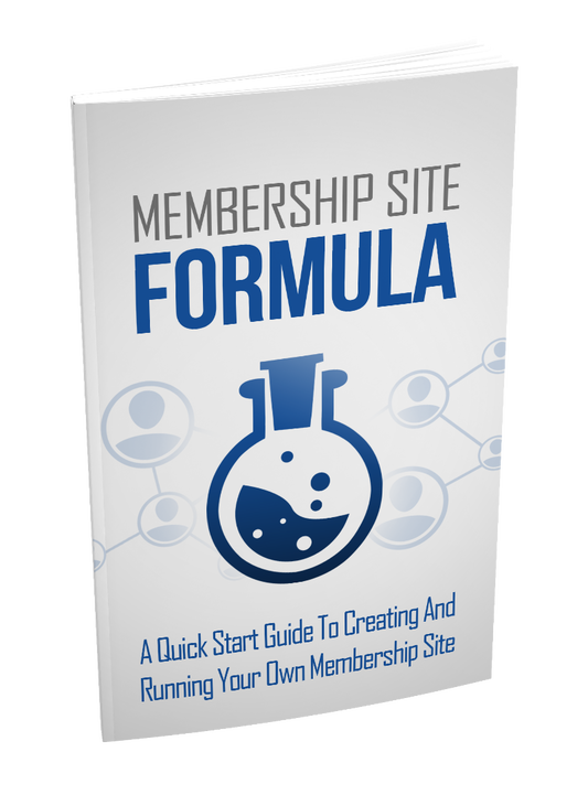 Membership Site Formula eBook