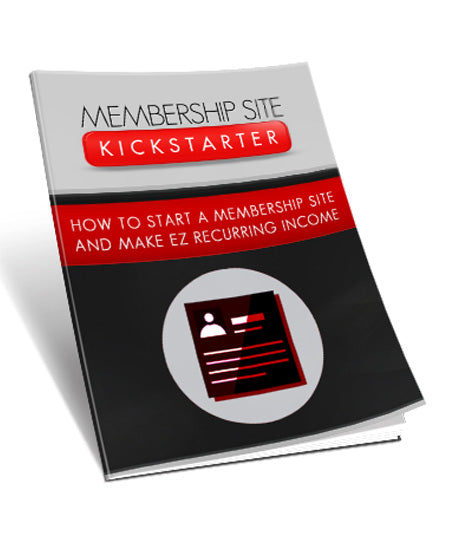 Membership Site Kickstarter eBook