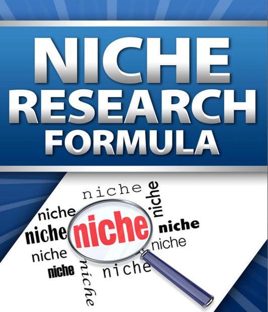 Niche Research Formula eBook