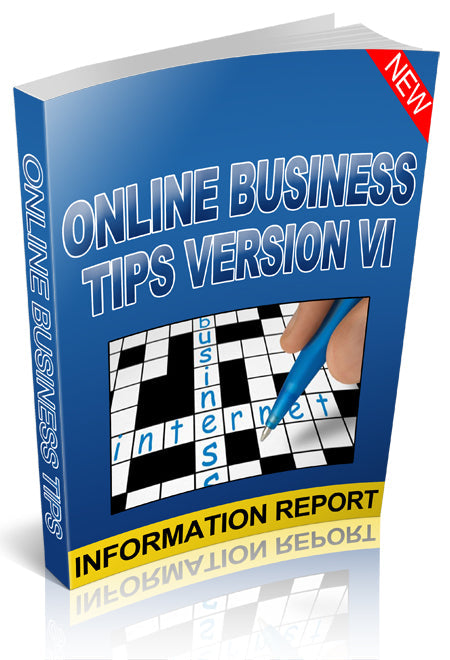 Online Business Tips V6 eBook