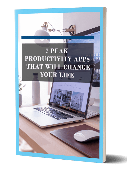 Peak Productivity Apps That Will Change Your Life eBook