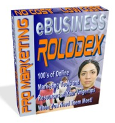 Pro Marketing eBusiness Rolodex eBook