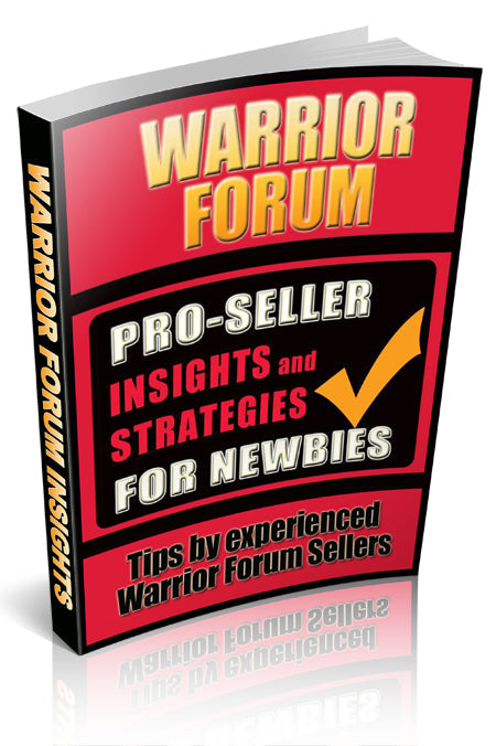 Pro Seller Insights Strategies for Newbies eBook