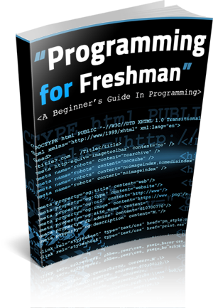 Programming For Freshmans eBook