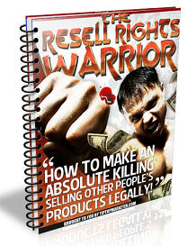 Resell Right Warrior eBook